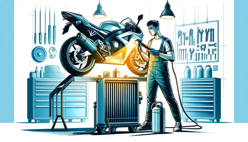 バイクのラジエーター掃除の重要性